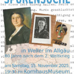 Spurensuche Plakat