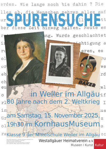 Spurensuche Plakat