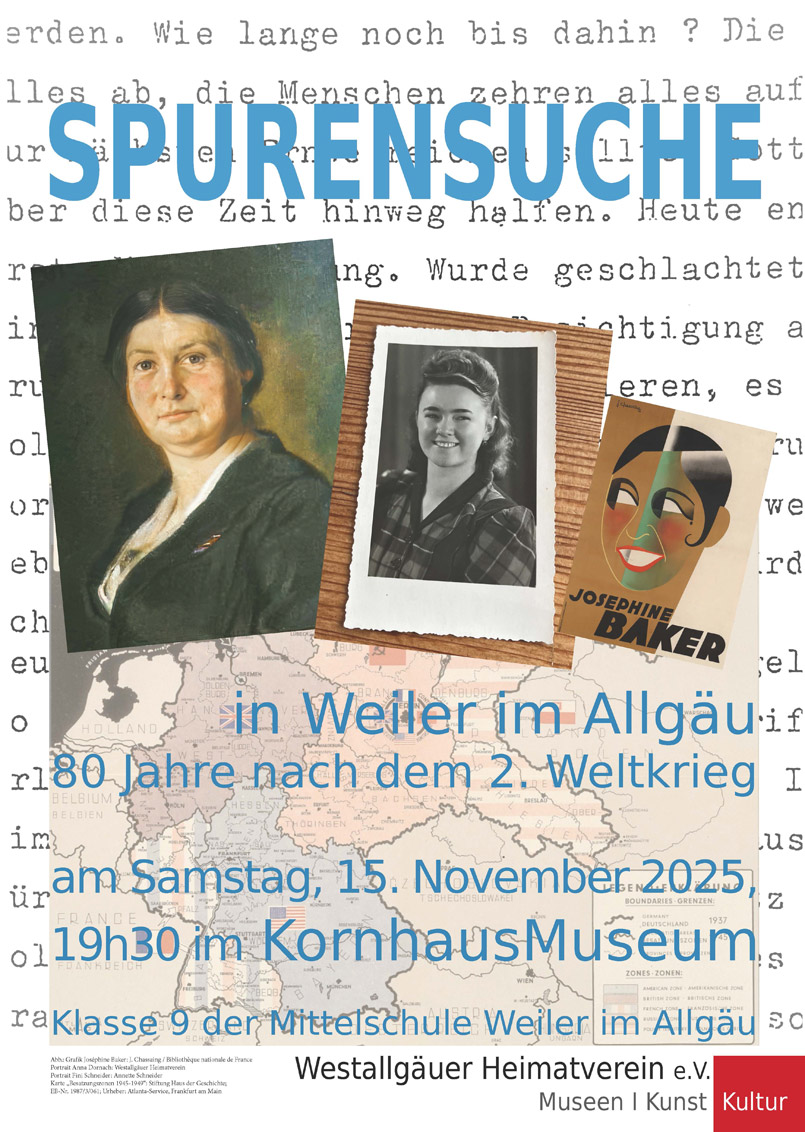 Spurensuche Plakat